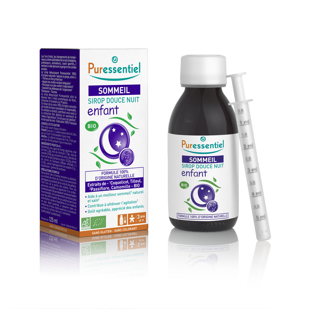 Sirop douce nuit enfant bio 125ml