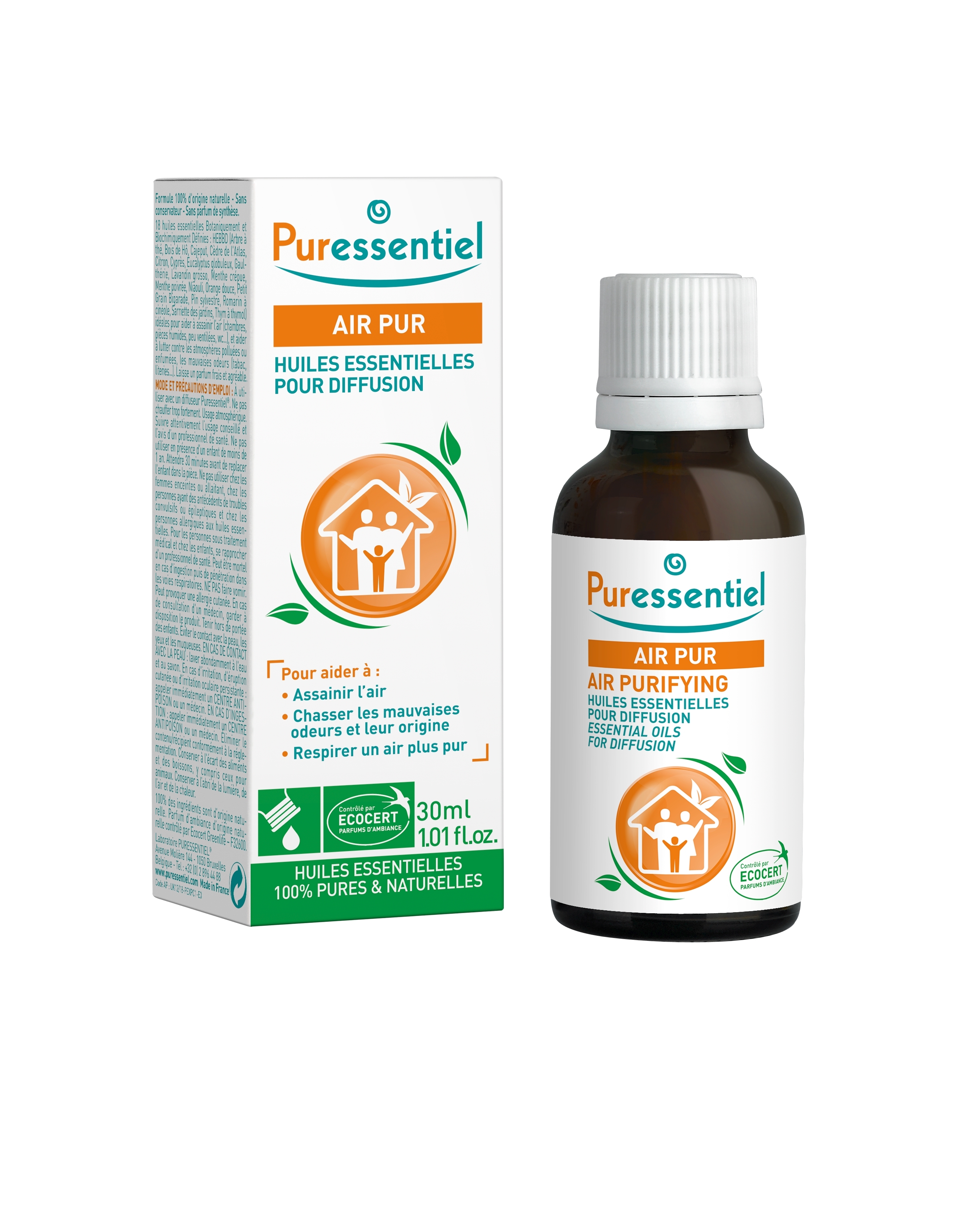 Diffuse Air Pur - Huiles essentielles pour diffusion 30ml