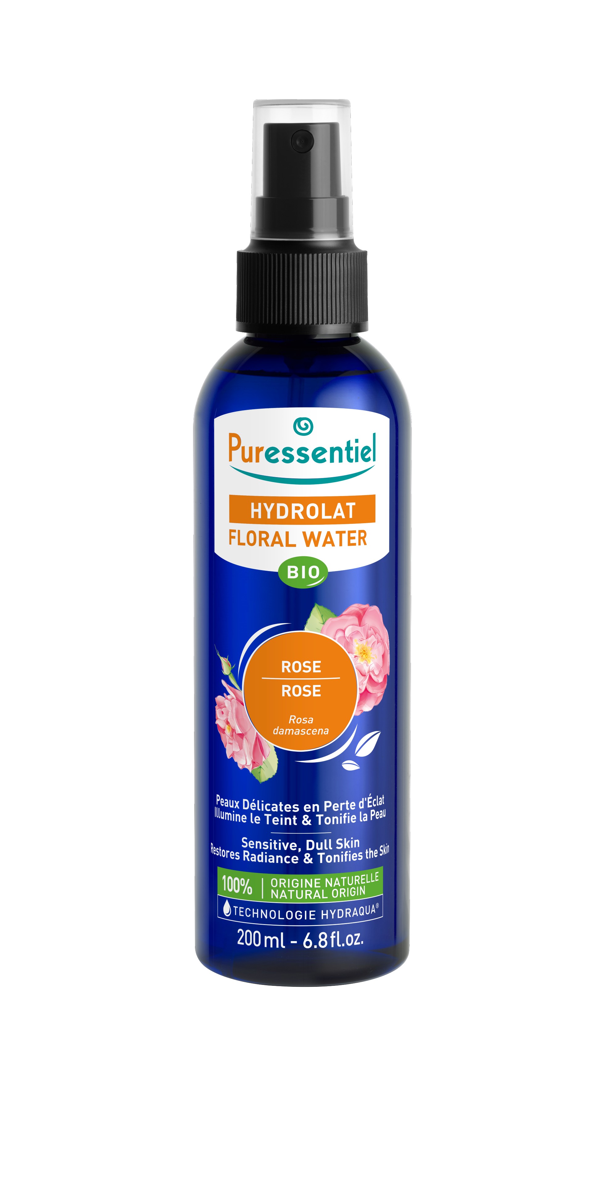 Soin Visage Peau Délicate En Perte D'éclat Hydrolat Bio Puressentiel Le Spray De 200ml - vue 2