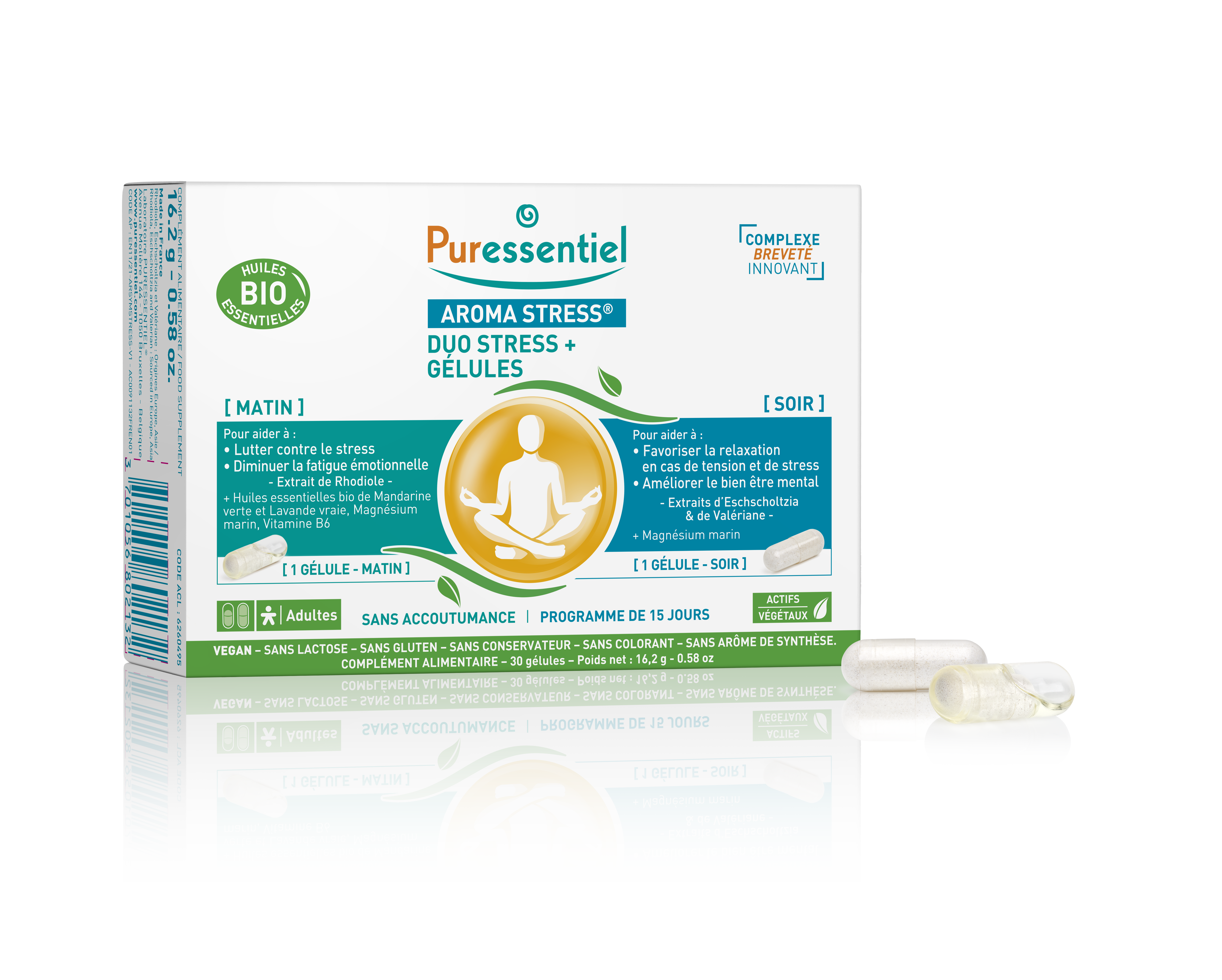 Gélules Duo Stress + AROMA STRESS® - 30 Gélules