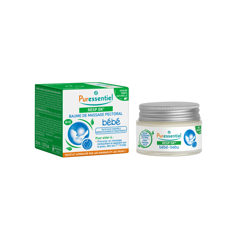 Resp Ok Baume De Massage Pectoral Bébé 30ml