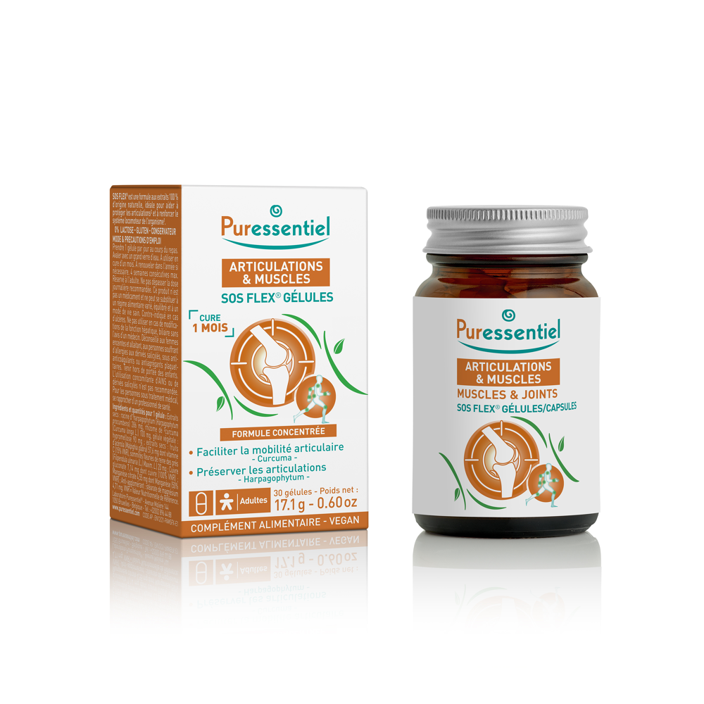 Gellules S.O.S Flex® Articulations Et Muscles 30g