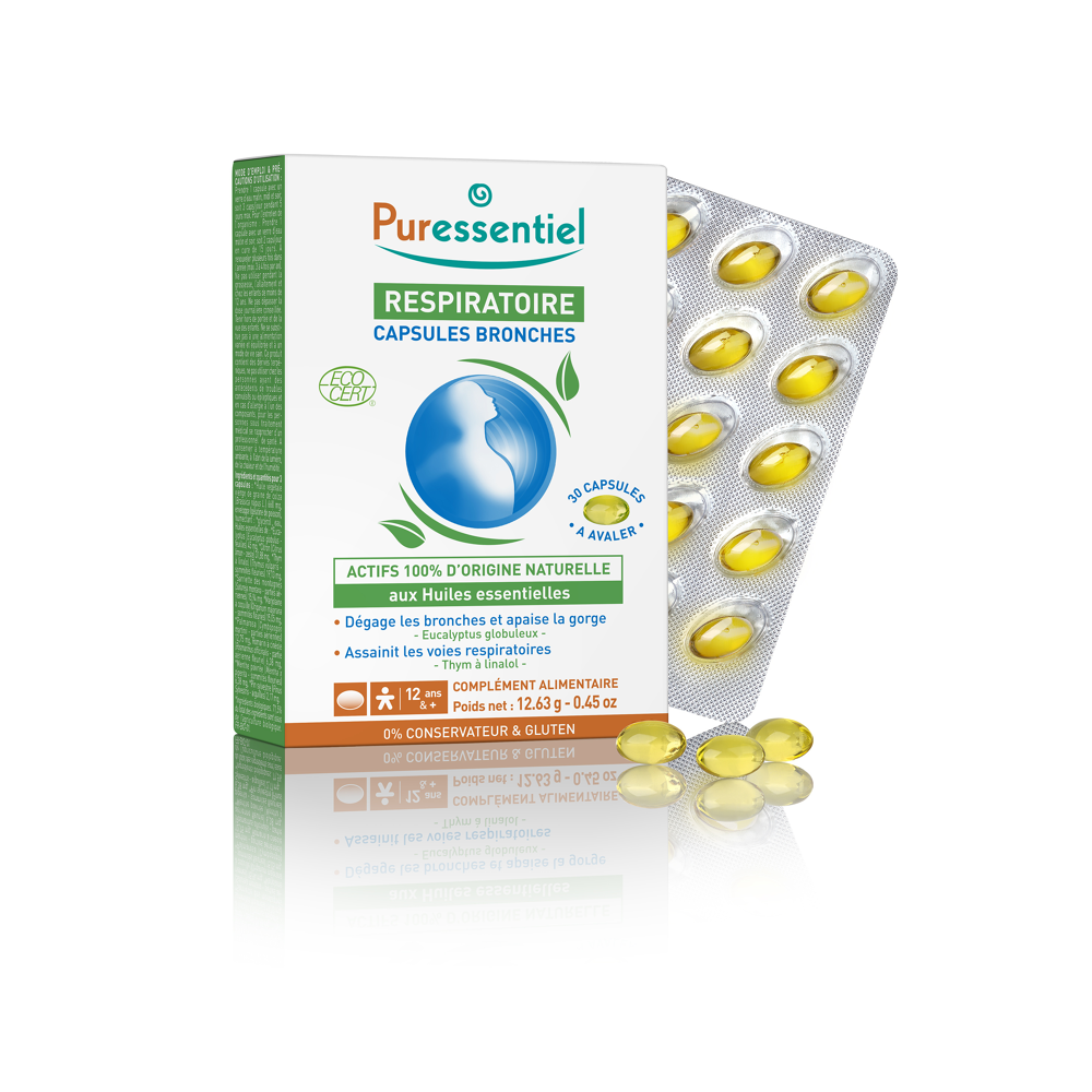 Capsules Bronches aux HE, Bio - 30 capsules