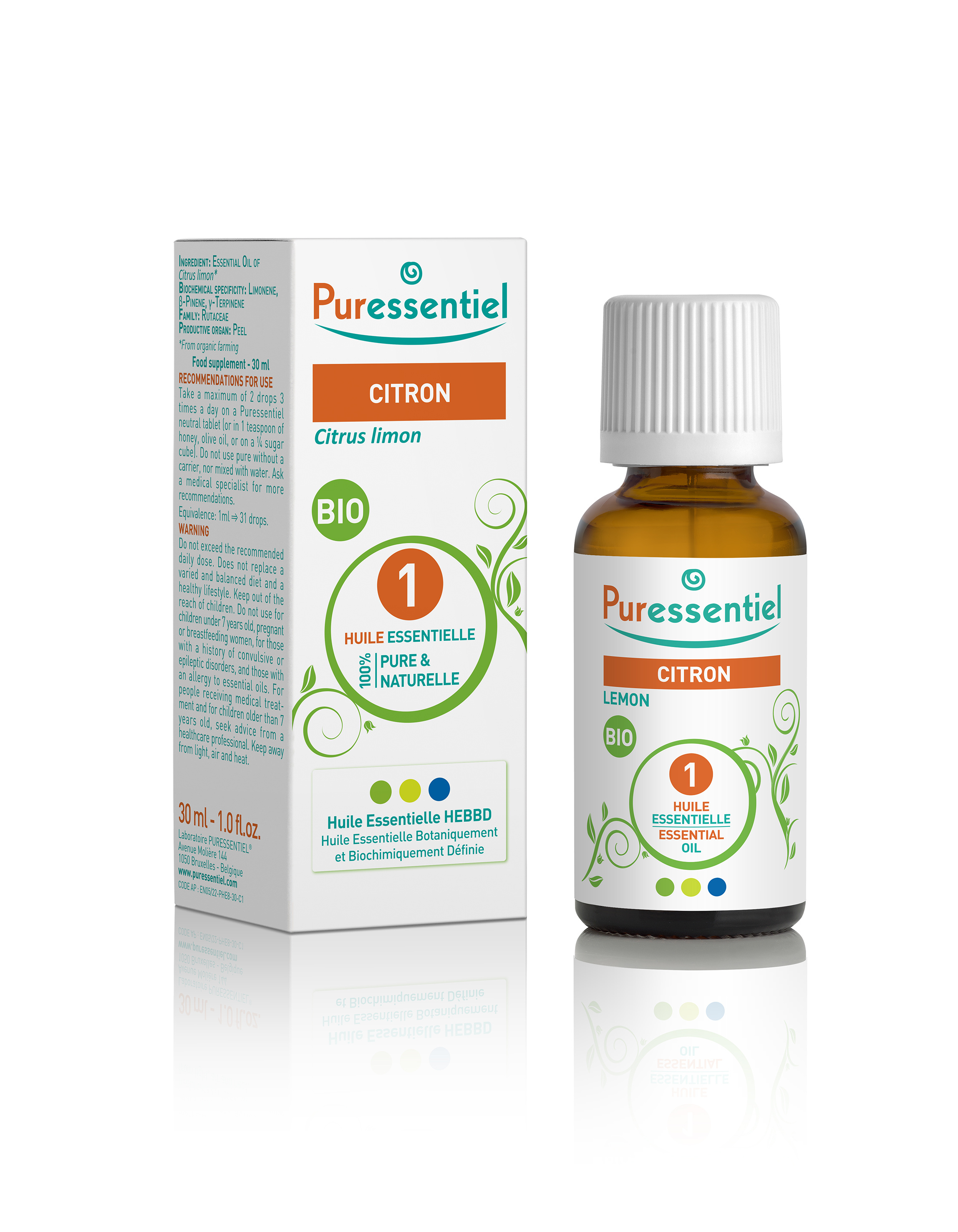 Citron BIO* - 30 ml