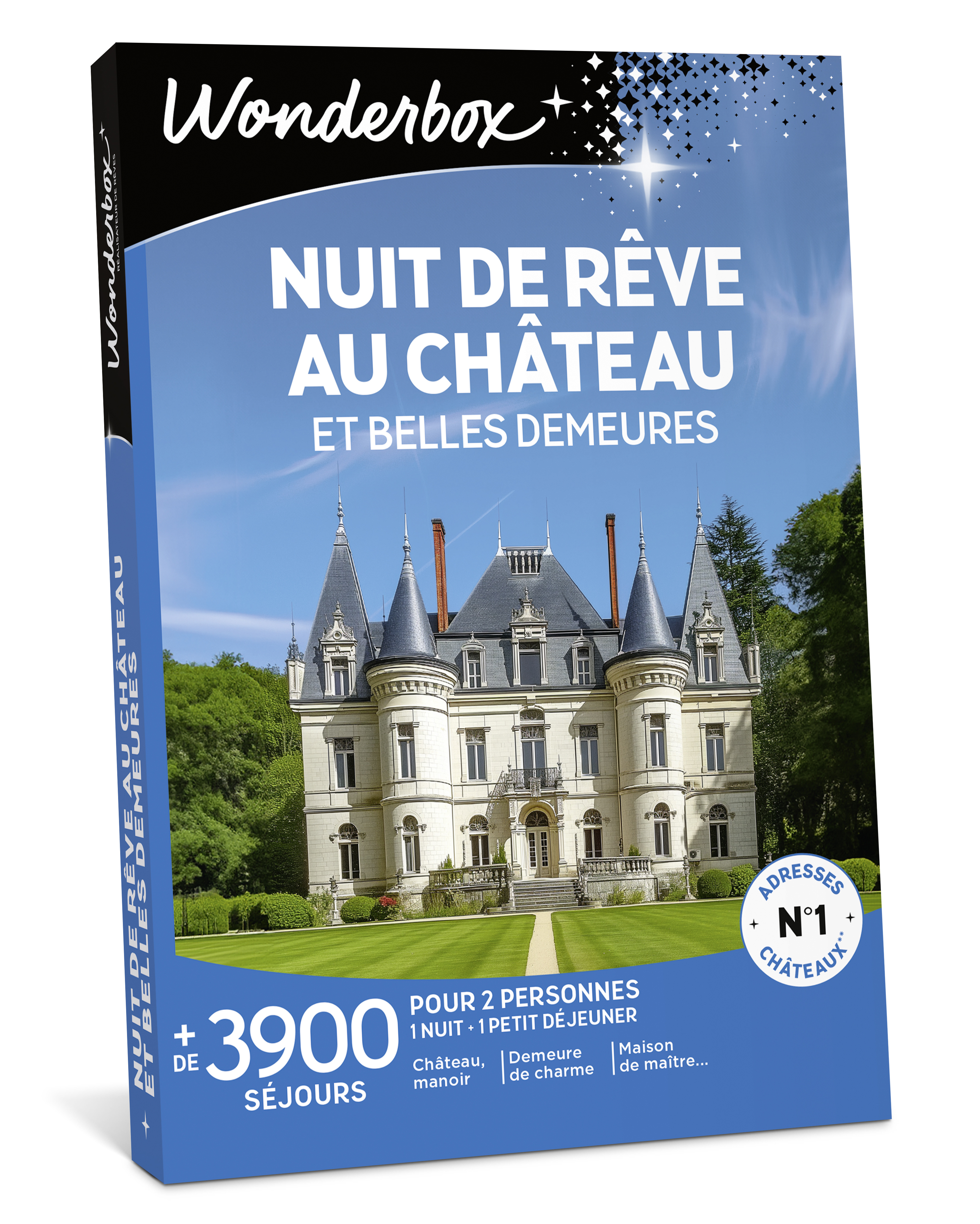 Nuit de rêve au château et belles demeures