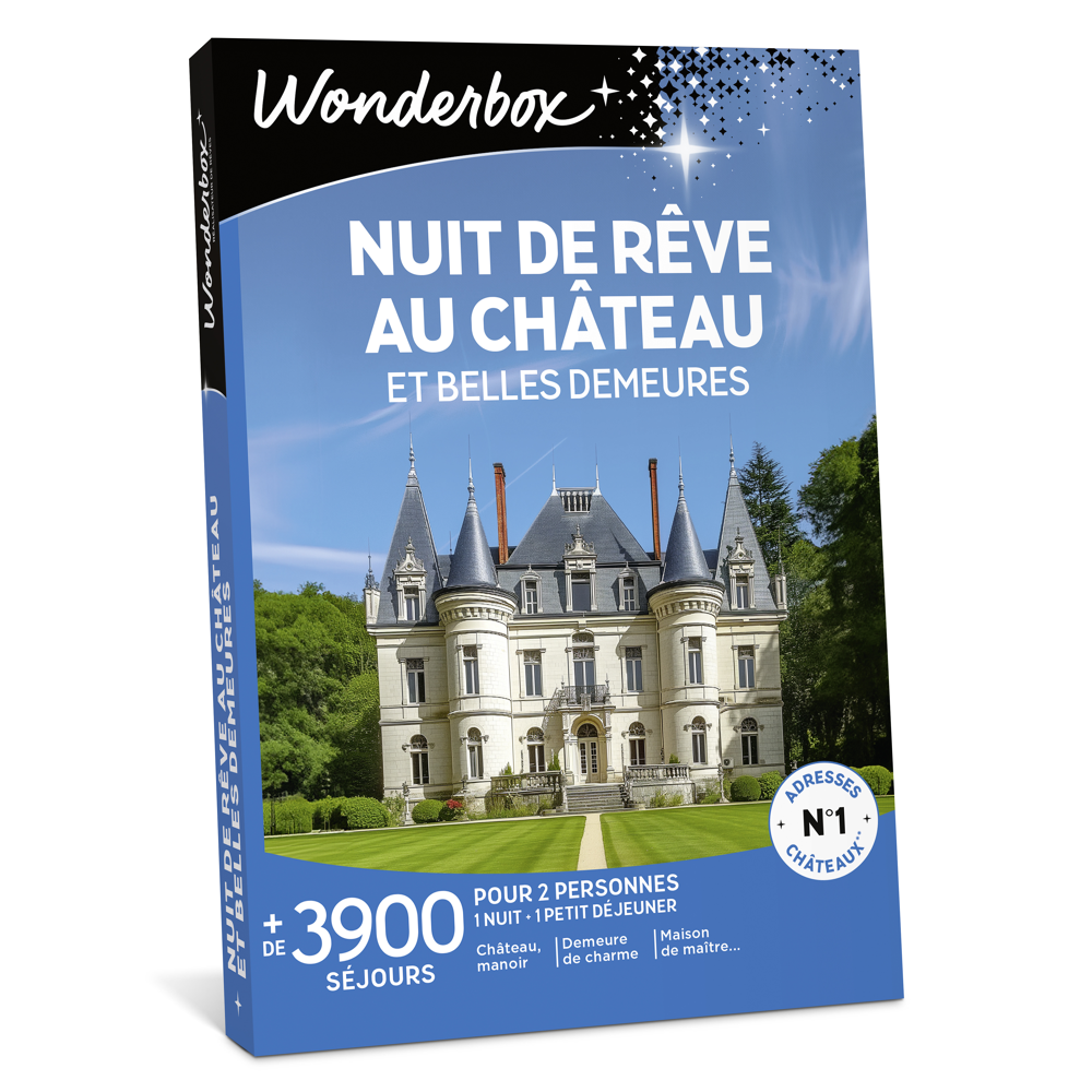 Nuit de rêve au château et belles demeures