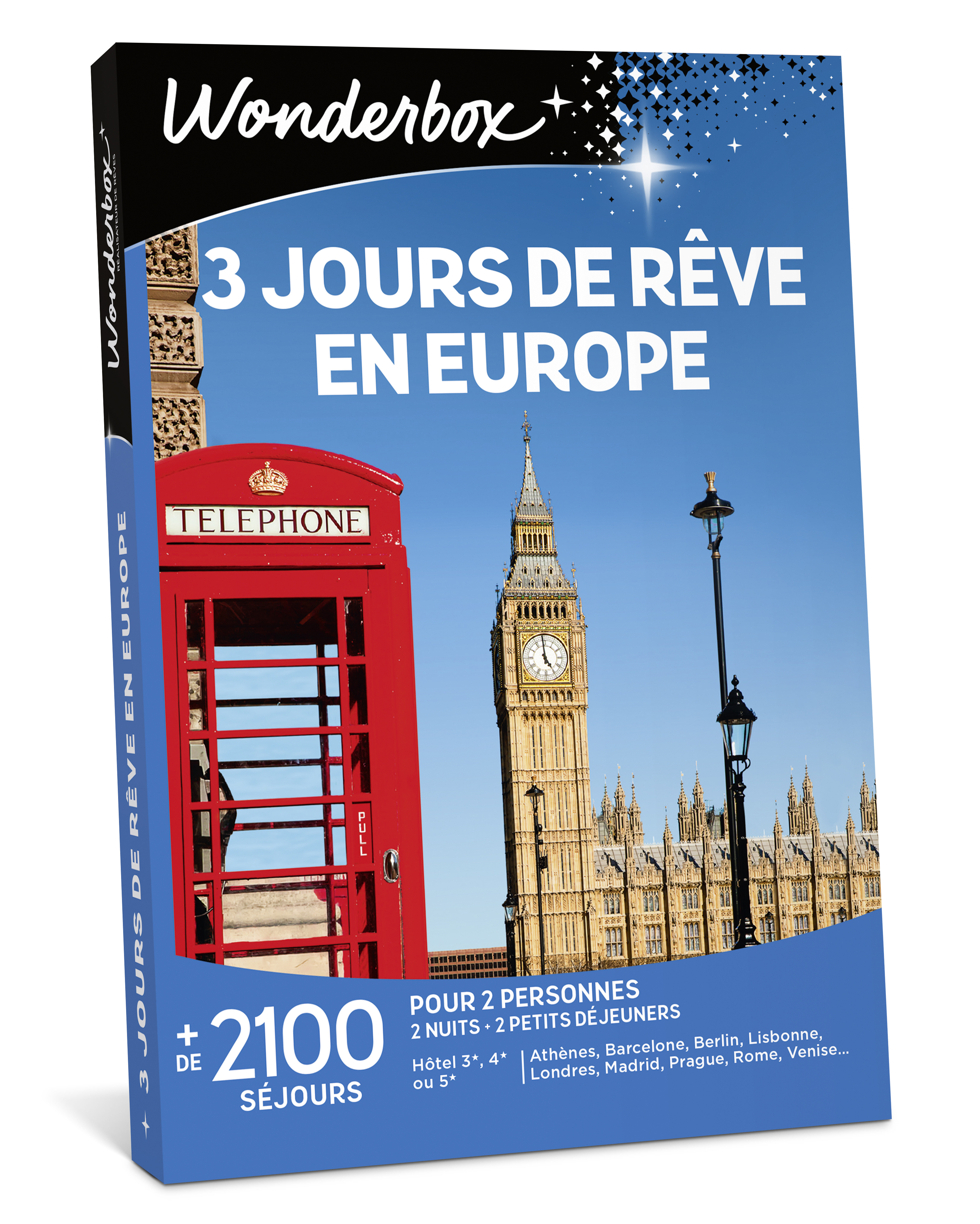 3 jours de rêve en Europe
