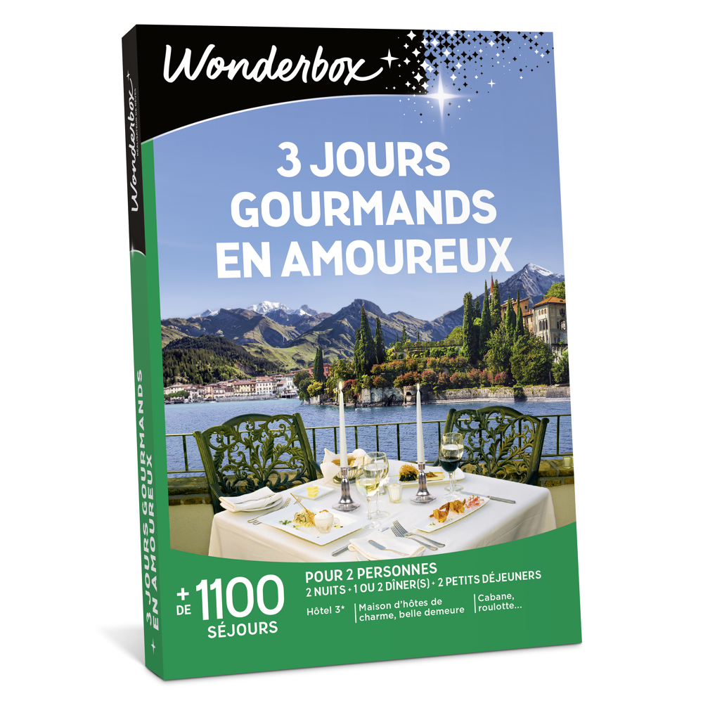 3 jours gourmands en amoureux