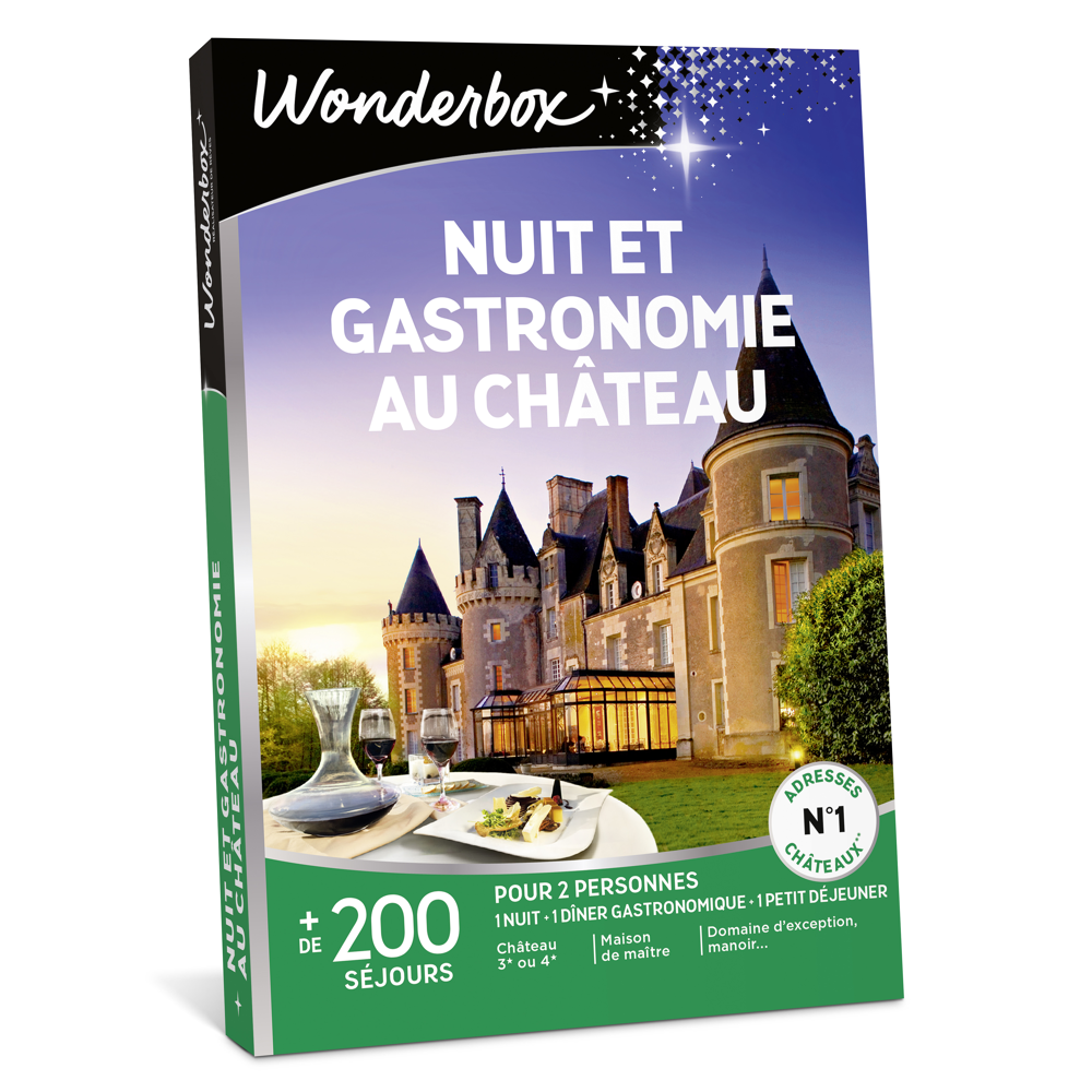 Nuit et gastronomie au château