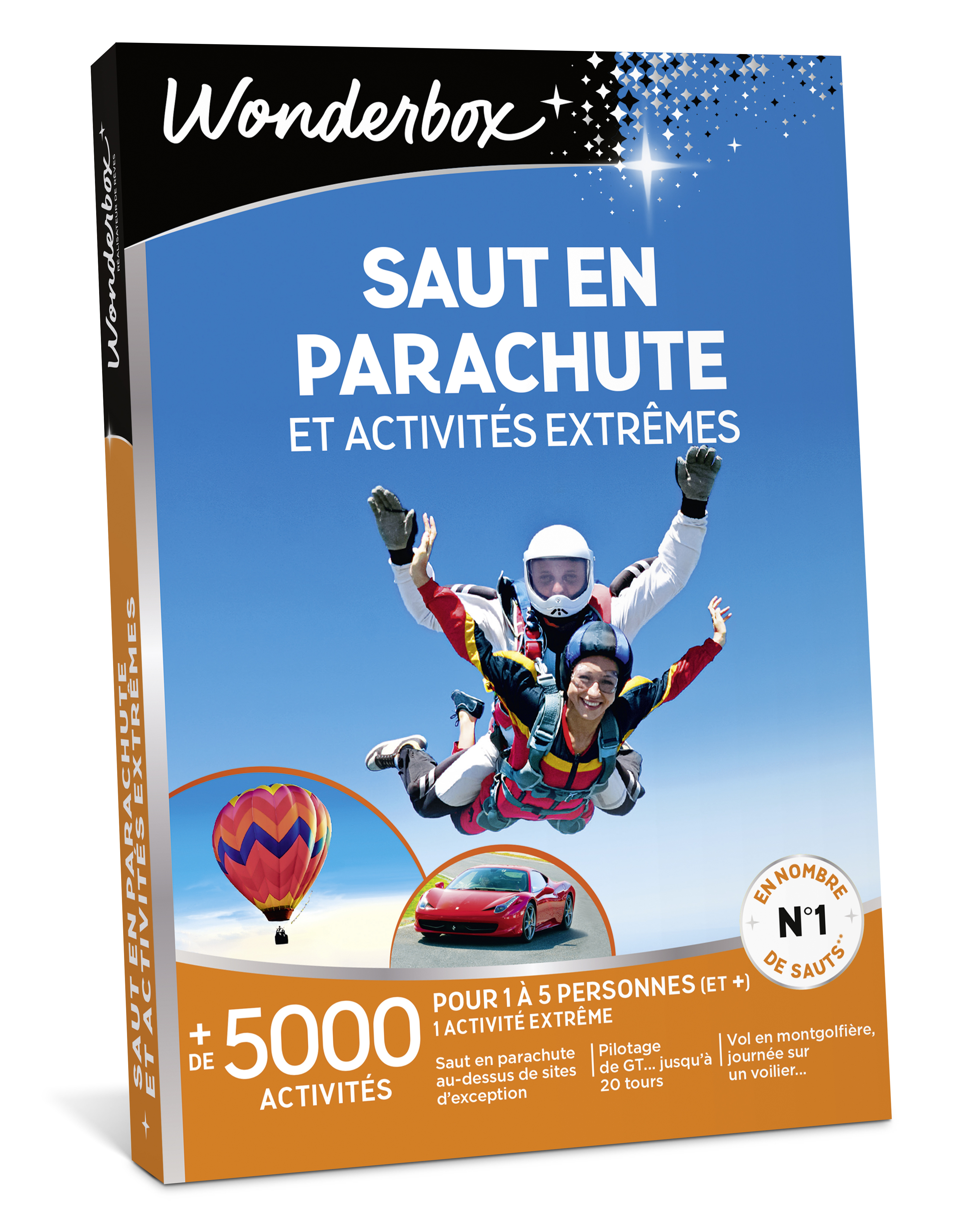 Saut en parachute et activités extrêmes