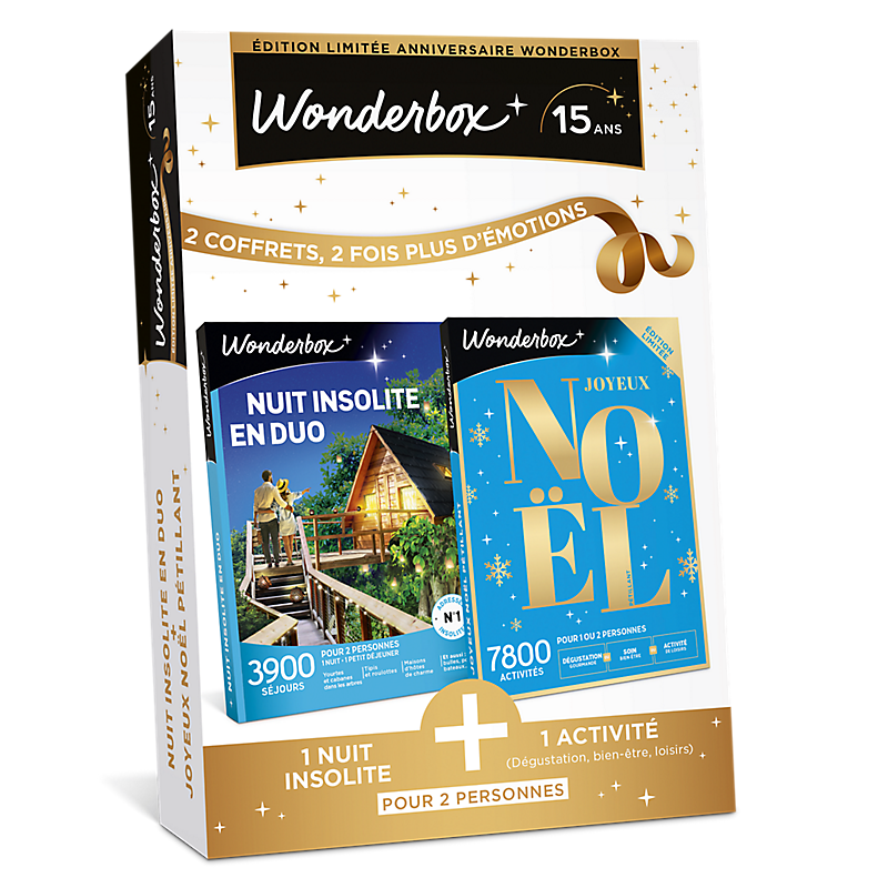 NUIT INSOLITE EN DUO + JOYEUX NOEL PETILLANT - LECLERC