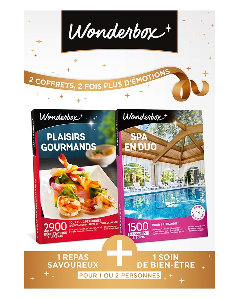 BUND PLAISIRS GOURMANDS-SPA EN DUO