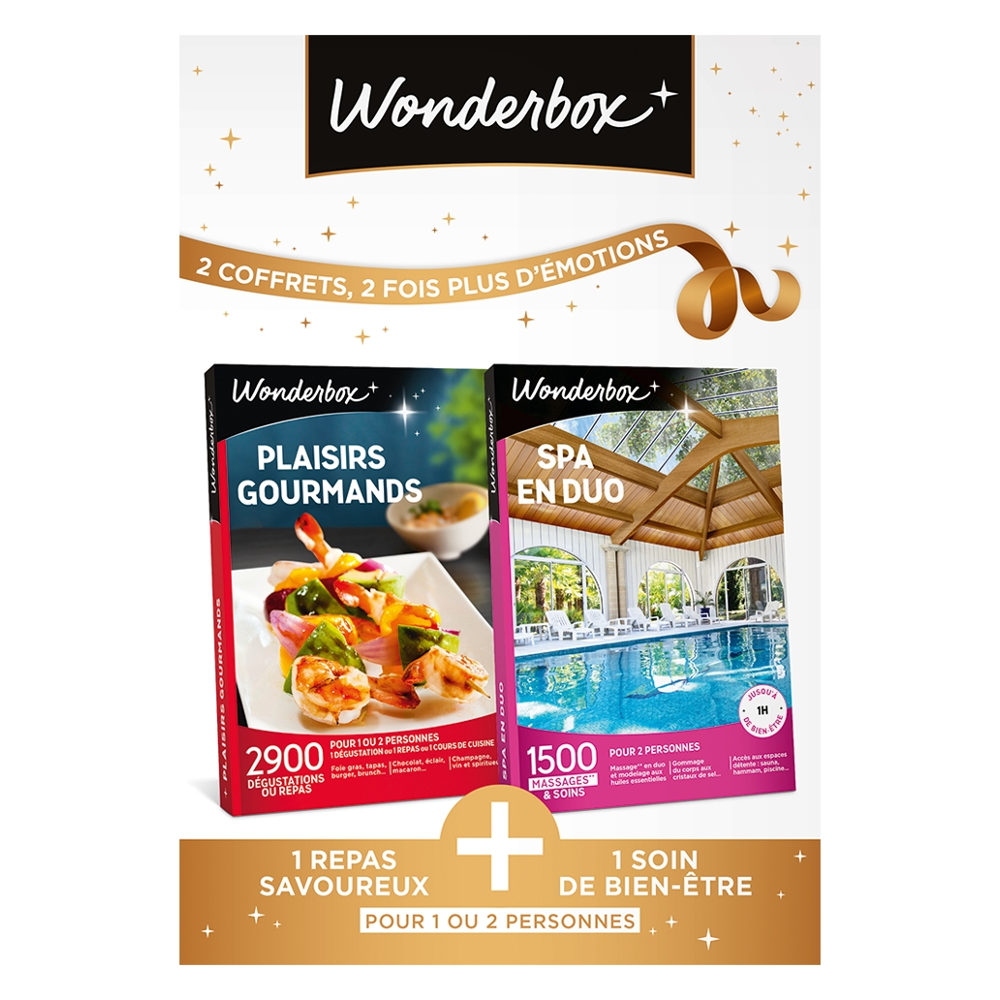BUND PLAISIRS GOURMANDS-SPA EN DUO