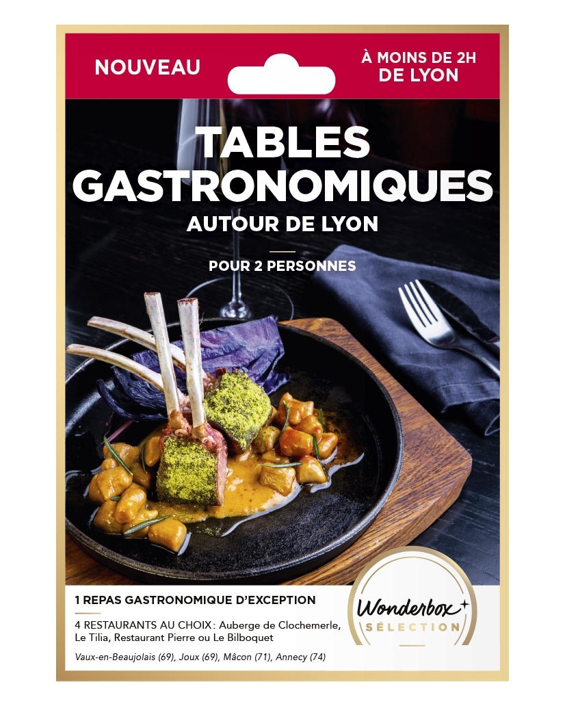 TABLES GASTRONOMIQUES AUTOUR DE LYON