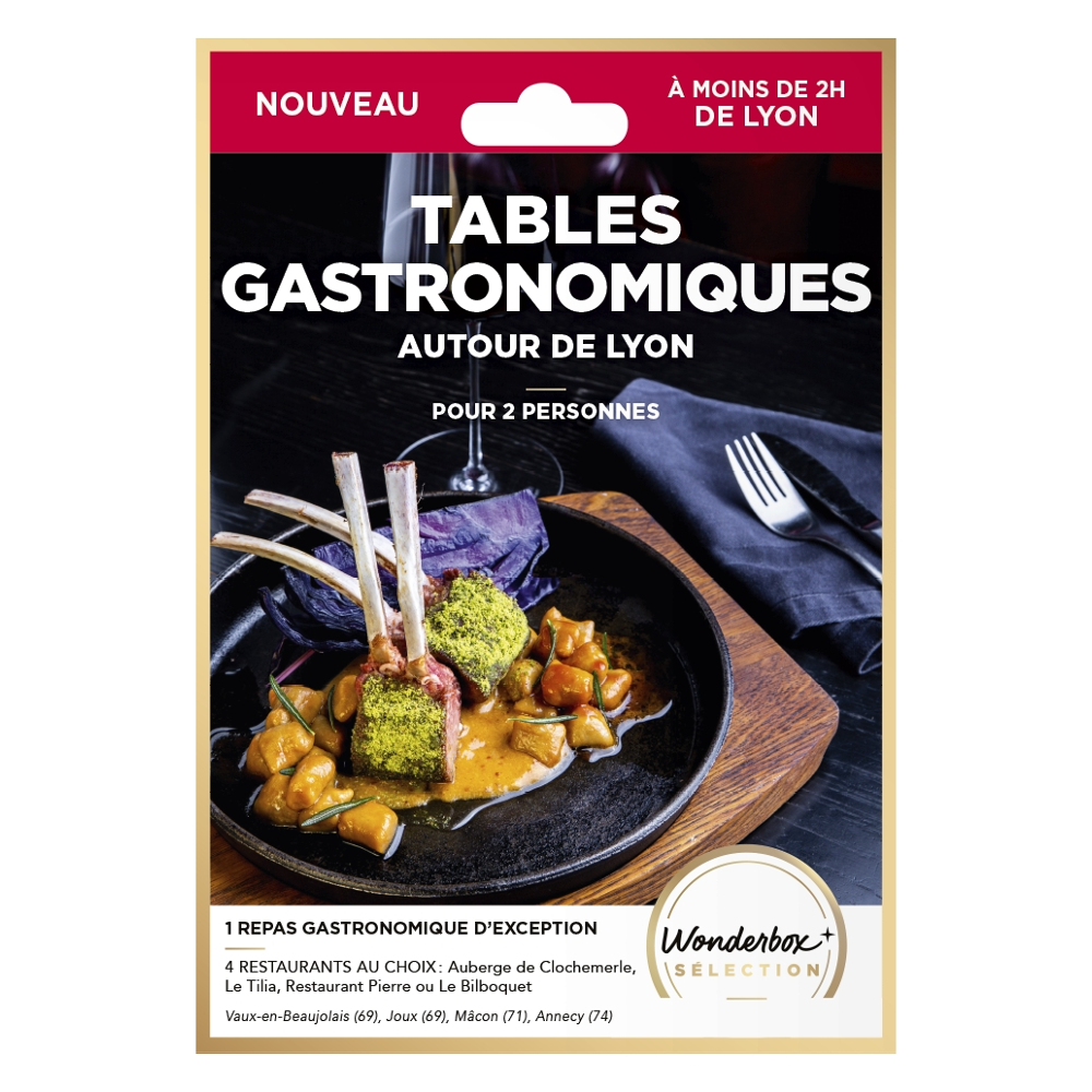 TABLES GASTRONOMIQUES AUTOUR DE LYON