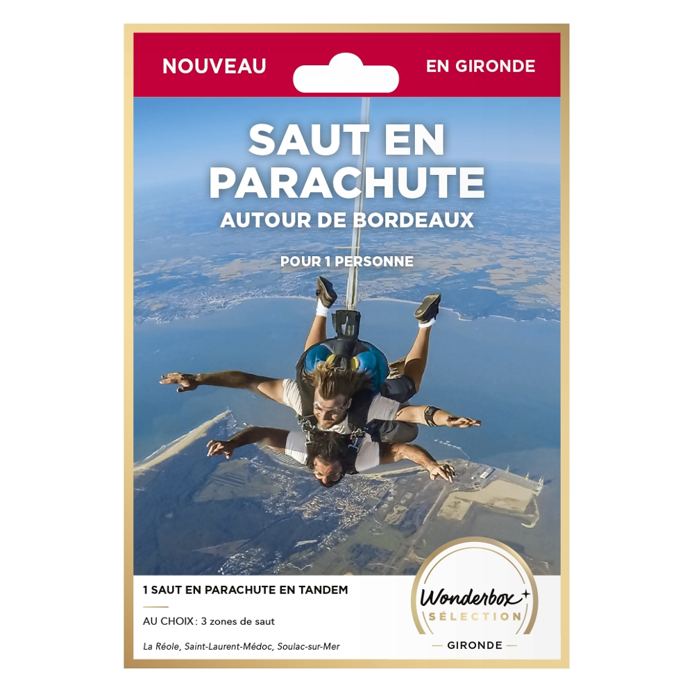 Saut en parachute autour de Bordeaux