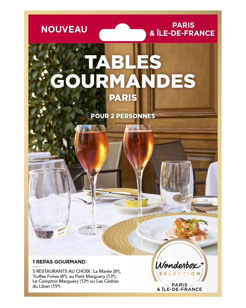 Tables gourmandes Paris
