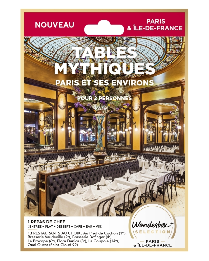 Tables mythiques Paris et ses environs