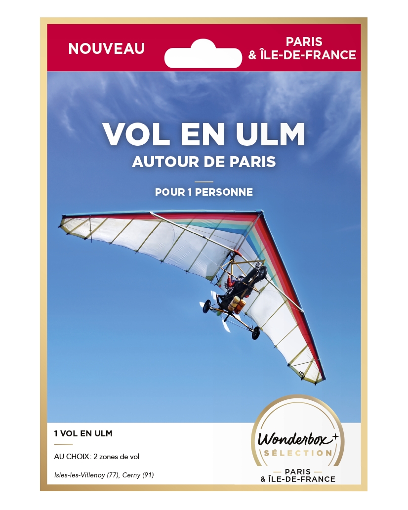 Vol en ULM autour de Paris