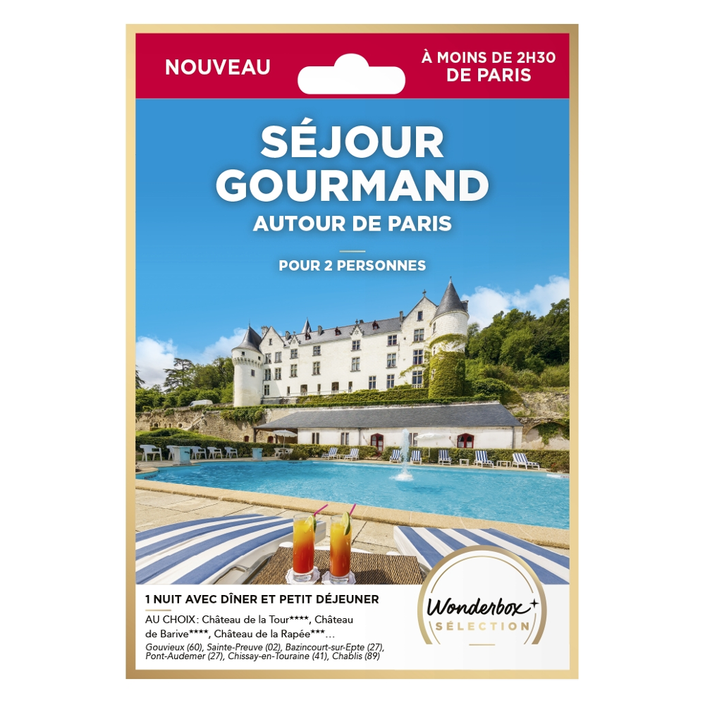 Séjour gourmand autour de Paris