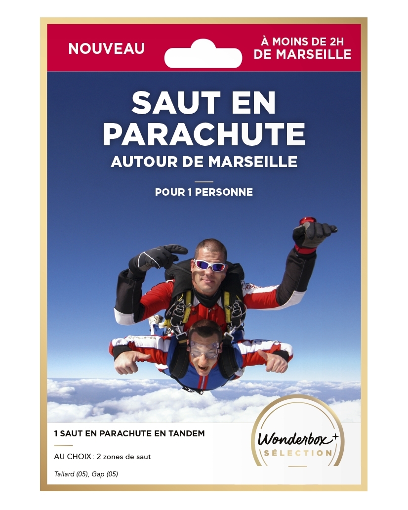Saut en parachute - Autour de Marseille