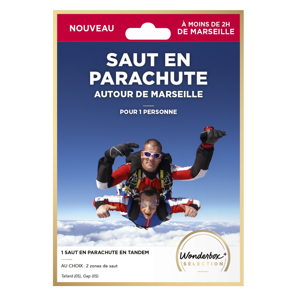 Saut en parachute - Autour de Marseille