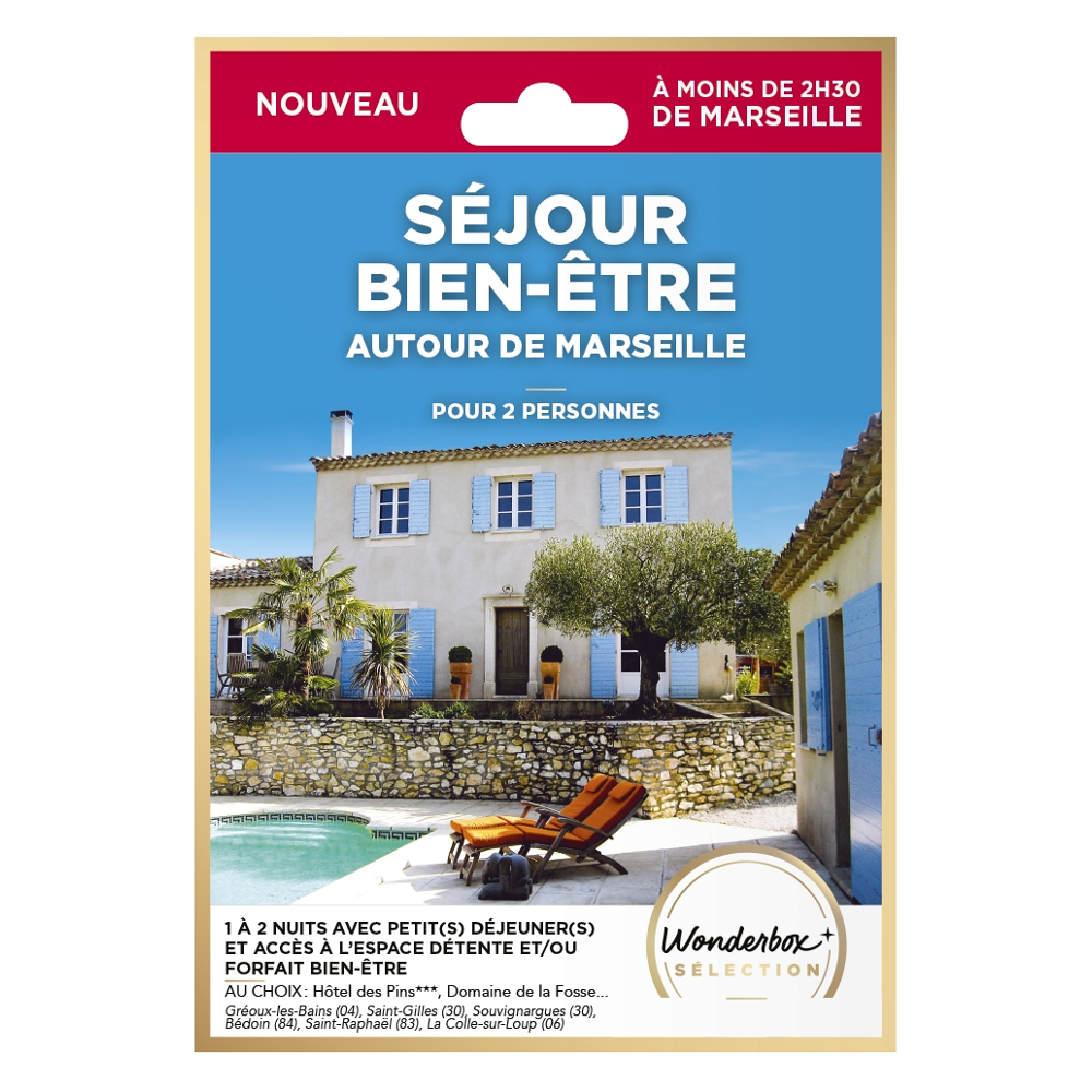 Séjour bien-être - autour de Marseille