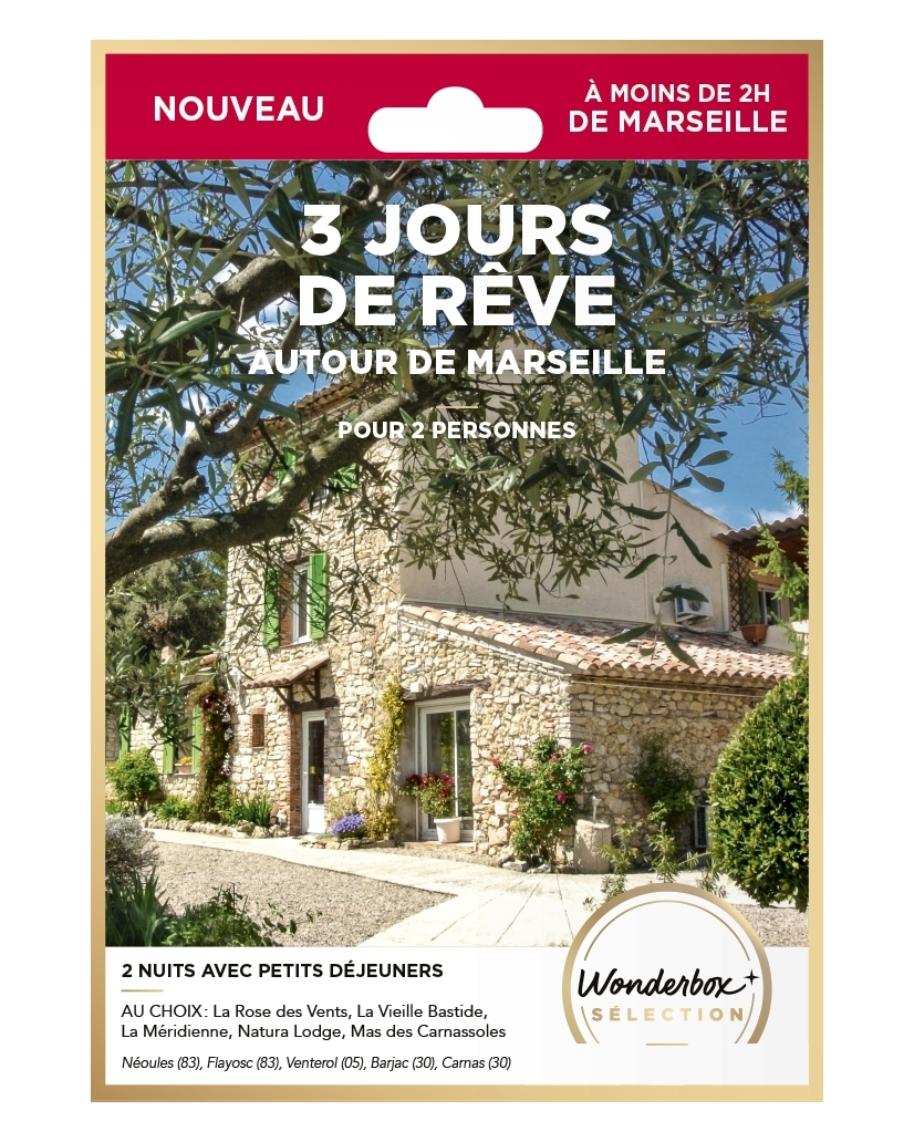 3 jours de rêve autour de Marseille