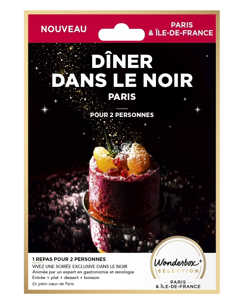 DÎNER DANS LE NOIR PARIS