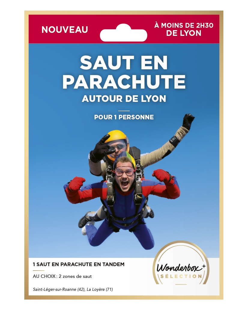 SAUT EN PARACHUTE - AUTOUR DE LYON