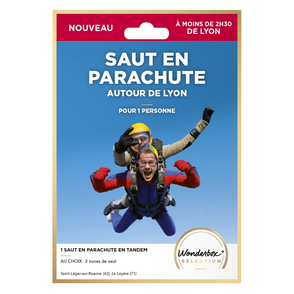 SAUT EN PARACHUTE - AUTOUR DE LYON