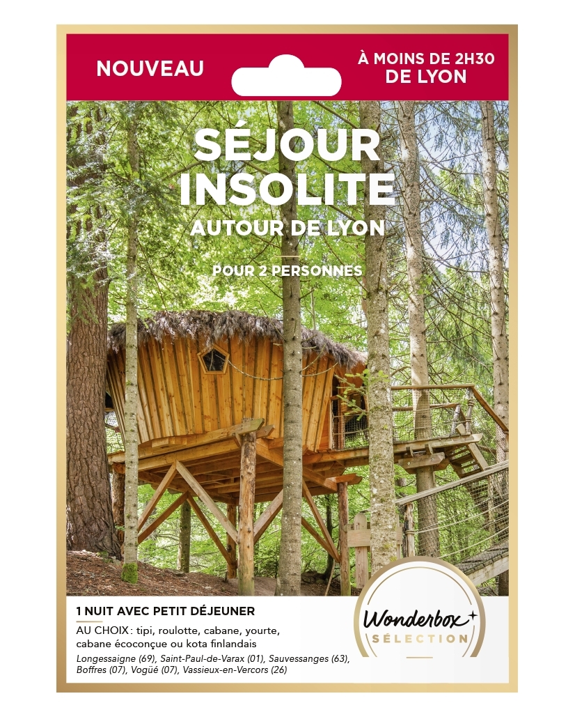 SÉJOUR INSOLITE - AUTOUR DE LYON