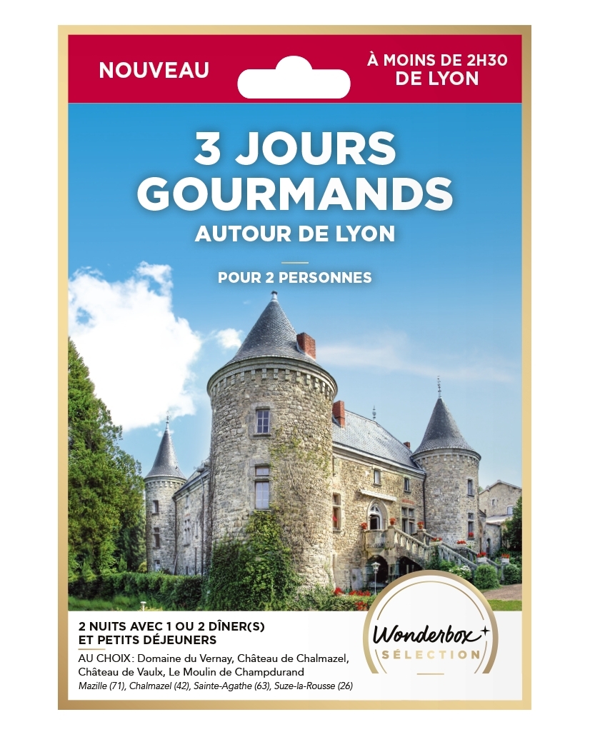 3 JOURS GOURMANDS - AUTOUR DE LYON