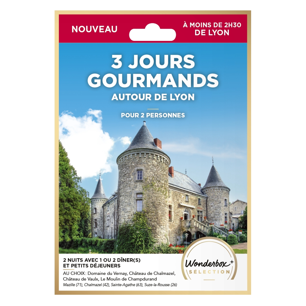 3 JOURS GOURMANDS - AUTOUR DE LYON