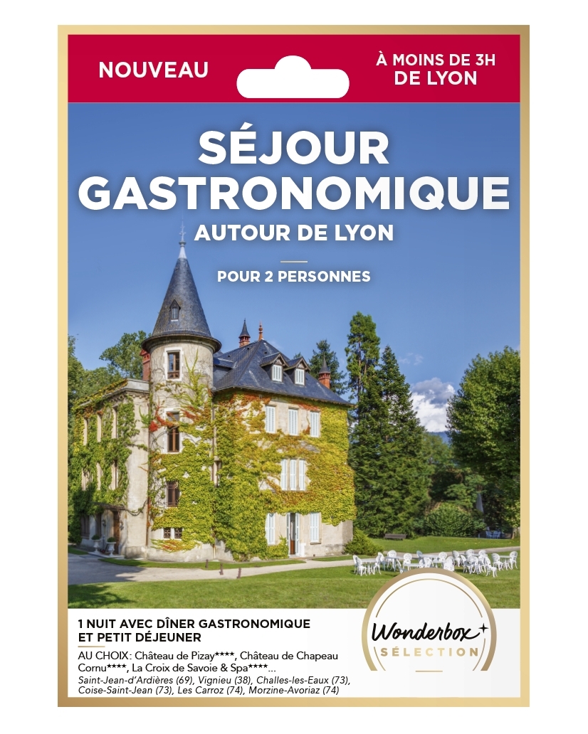 SÉJOUR GASTRONOMIQUE - AUTOUR DE LYON