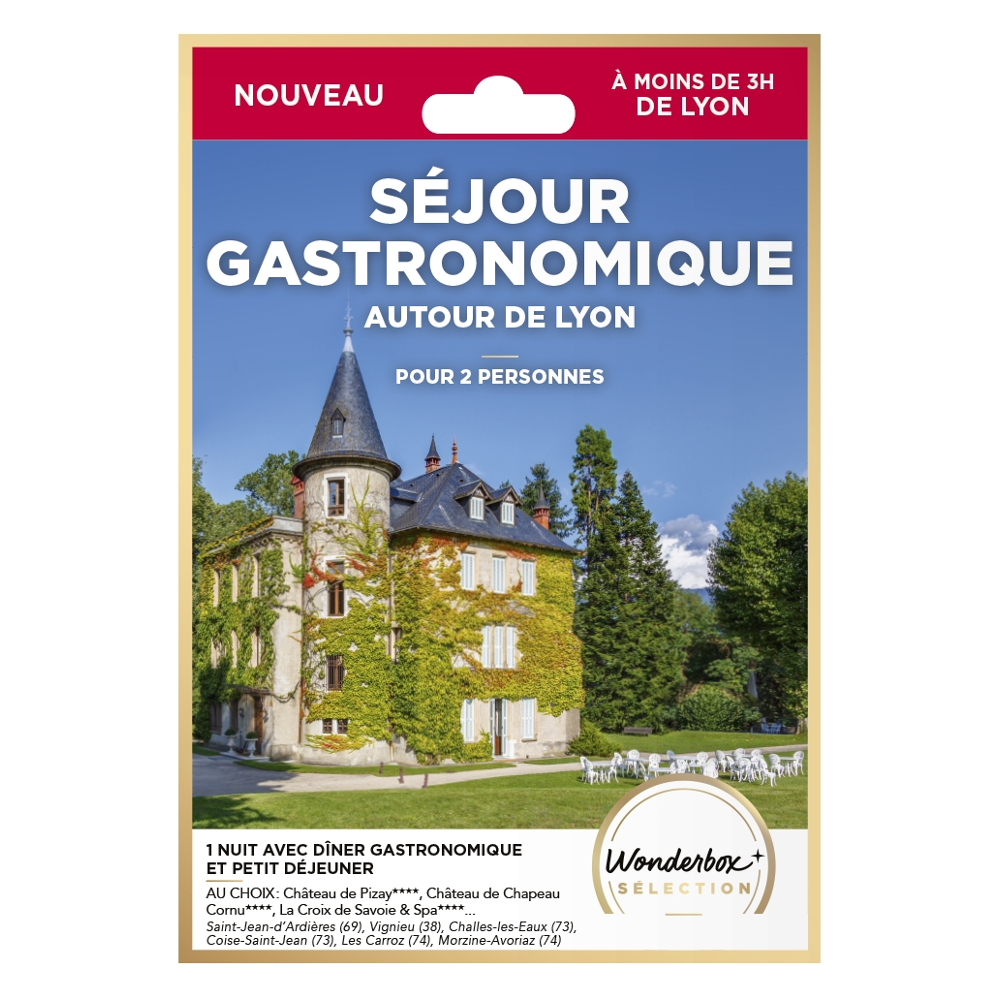 SÉJOUR GASTRONOMIQUE - AUTOUR DE LYON