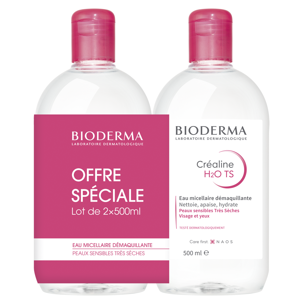 Créaline T.S. H2O lot de 2x500 ml