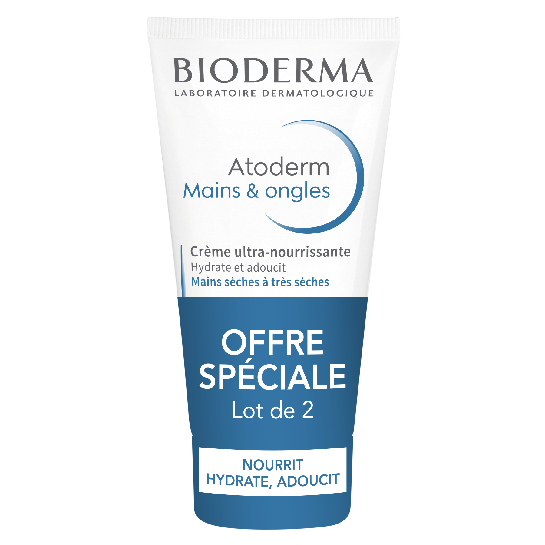 Crème Mains ongles Ultra Nourrissante Bioderma Les 2 Tubes De 50ml - vue 2