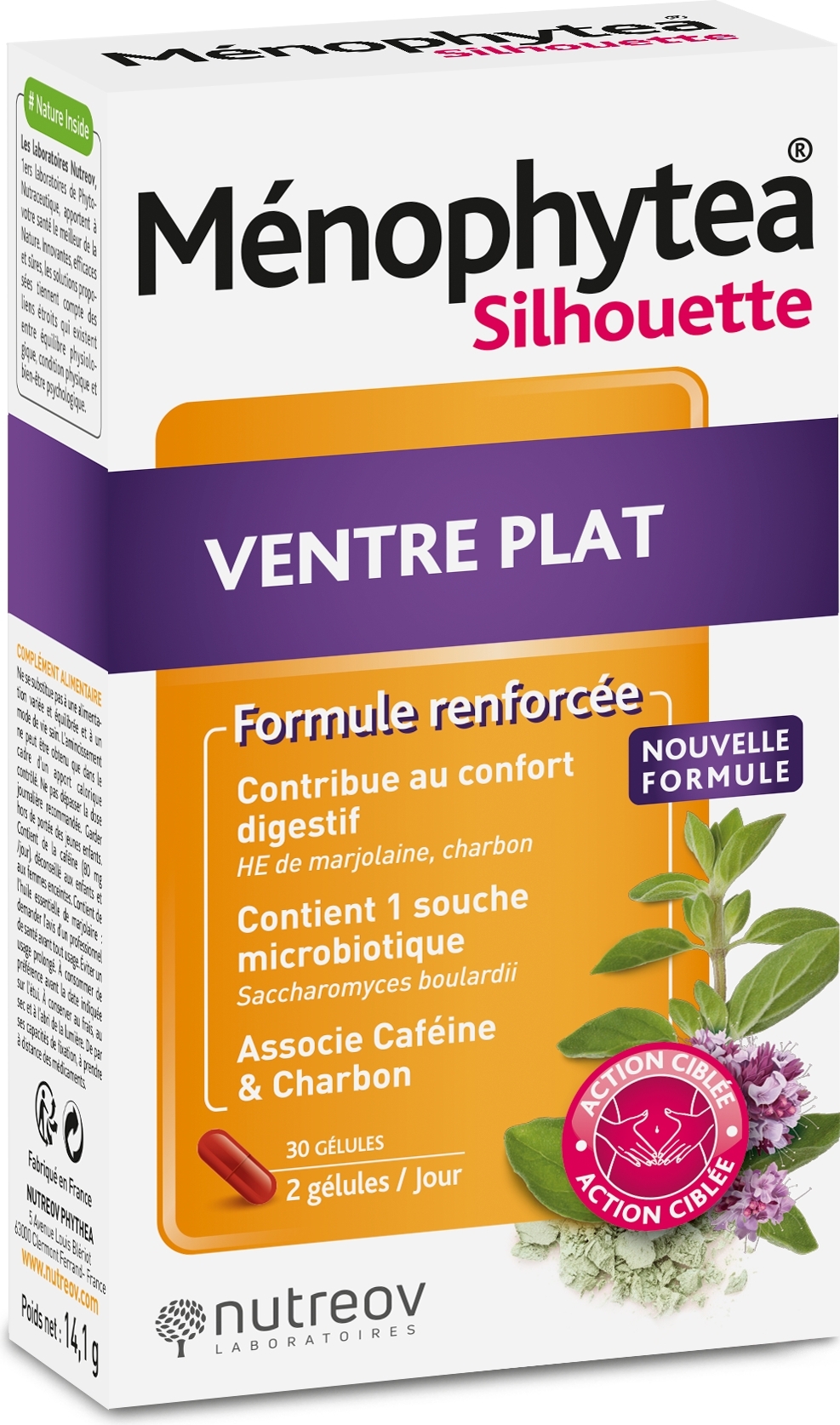 Menophytea Ventre Plat 30 gélules