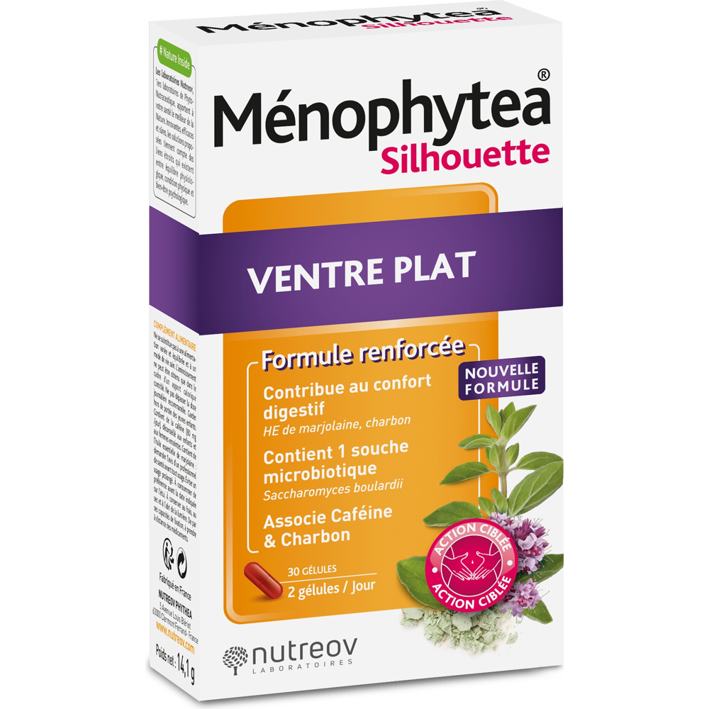 Menophytea Ventre Plat 30 gélules