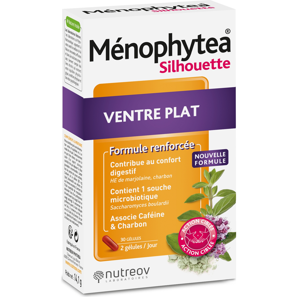 Menophytea Ventre Plat 30 gélules