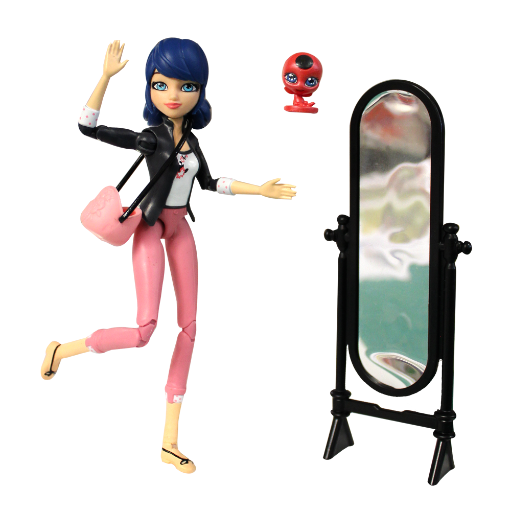 Miraculous - Mini-poupée - Marinette - Poupée articulée 12 cm et ses accessoires