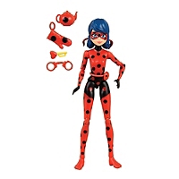 Miraculous - Mini-poupée - Ladybug Lucky Charms V2 - Poupée articulée 12 cm et ses accessoires