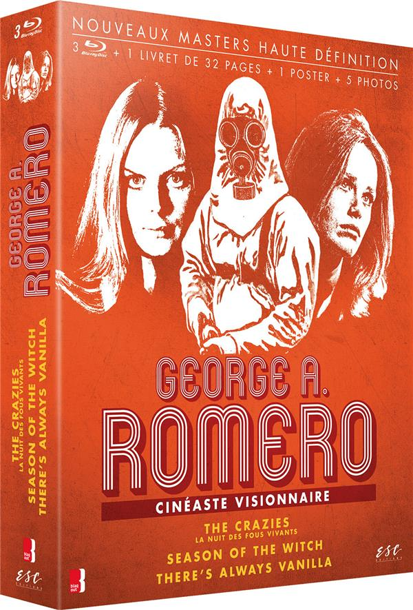 George A. Romero, cinéaste visionnaire - 3 films : The Crazies + Season of the Witch + There's Alway