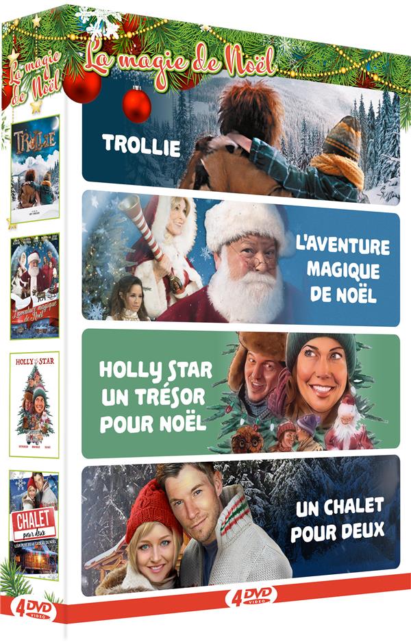 La Magie de Noël - 4 films : Trollie + L'Aventure magique de Noël + Holly Star : un trésor pour Noël