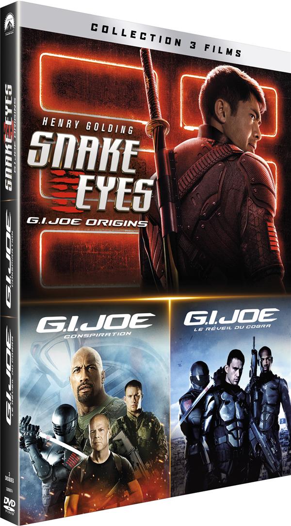 G.I. Joe 1 : Le réveil du Cobra + G.I. Joe 2 : Conspiration + G.I. Joe 3 : Snake Eyes