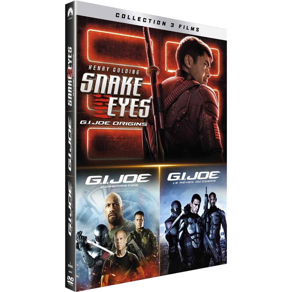 G.I. Joe 1 : Le réveil du Cobra + G.I. Joe 2 : Conspiration + G.I. Joe 3 : Snake Eyes