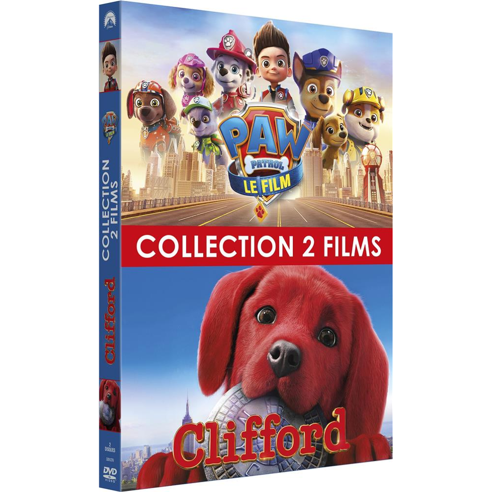 Coffret de wouf : La Pat'Patrouille, le film + Clifford