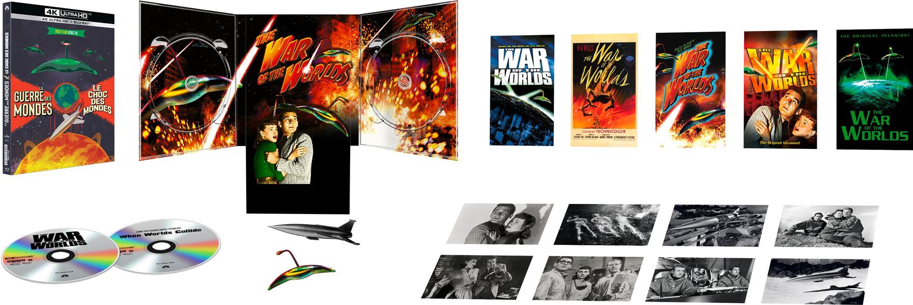 La guerre des mondes (1953) + le choc des mondes (1951)