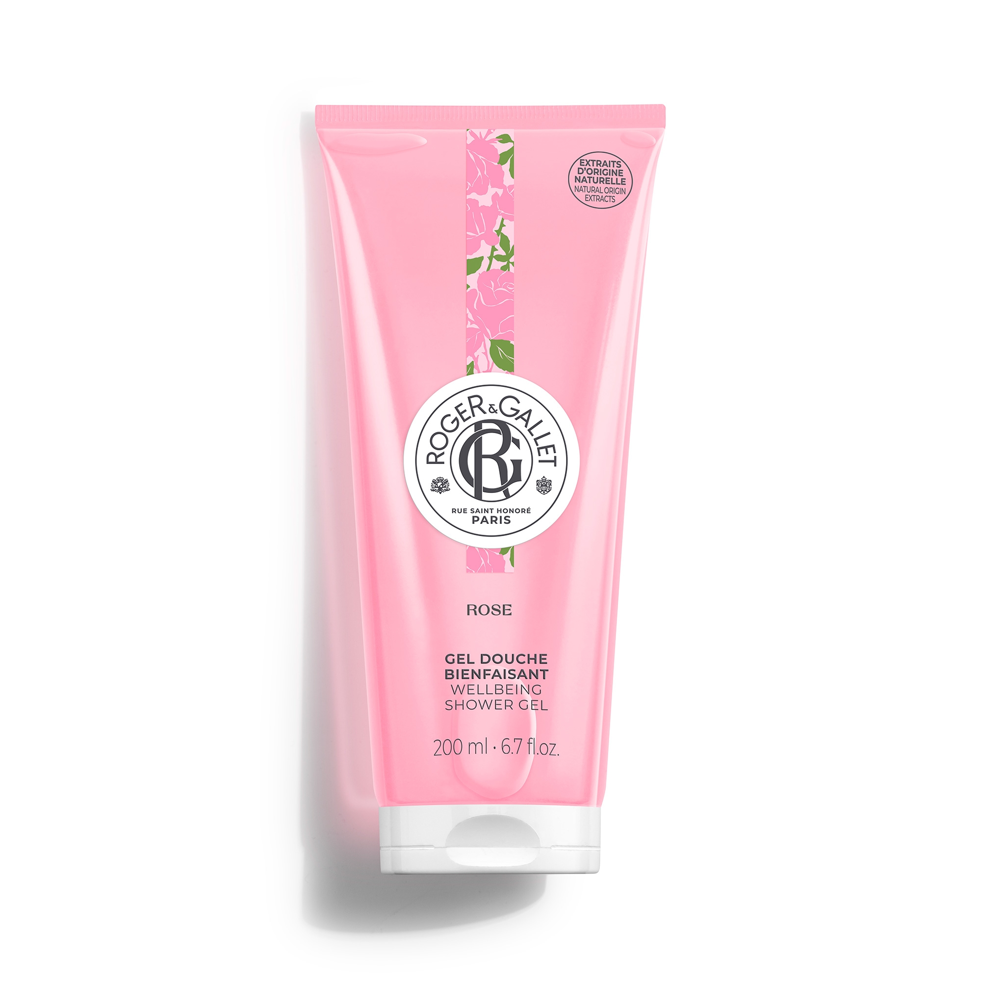 Gel Douche Dynamisant 200 ml Rose
